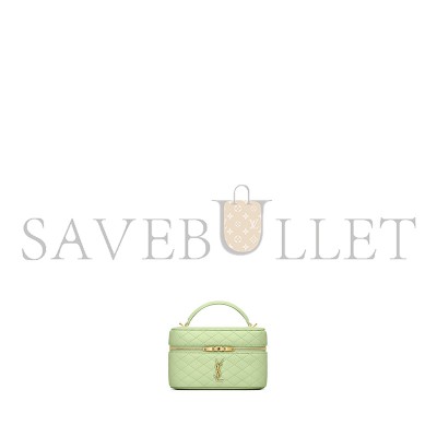 YSL GABY VANITY BAG IN LAMBSKIN 7667311EL073986 (18*11*6.5cm)